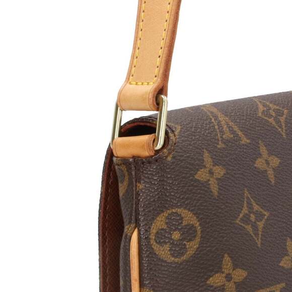 LOUIS VUITTON Authentic Brown Monogram Canvas Shoulder Bag